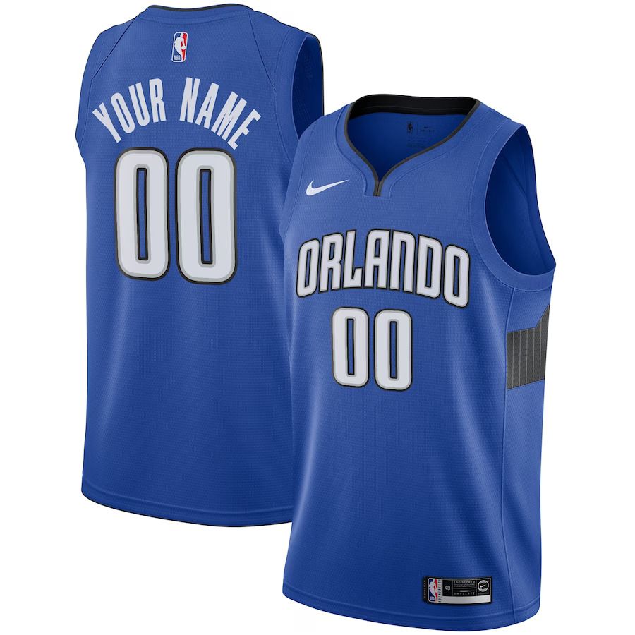 Men Orlando Magic Nike Royal Custom Swingman NBA Jersey